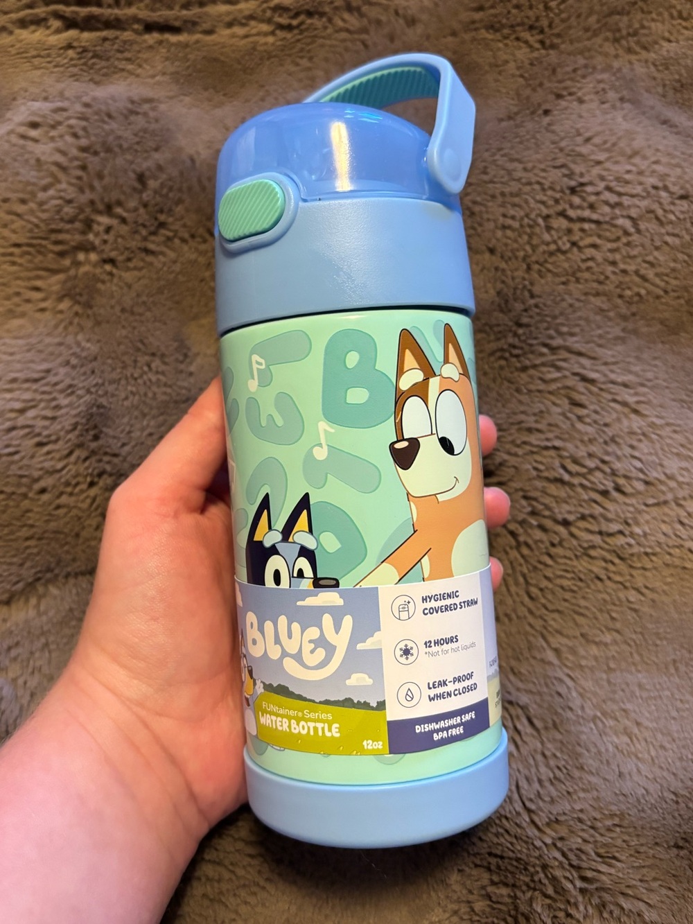 ☀️ Bluey ☀️ kids water bottle